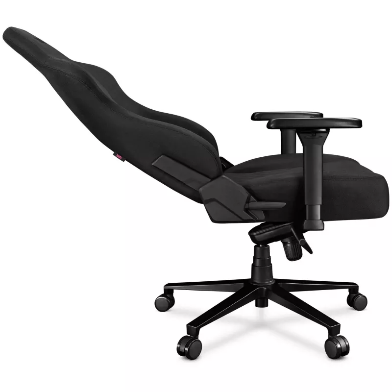 YUMISU 2053 Magnetic bureaustoel, stoffen bekleding, zwart (Y-2053F-BB-M)