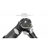 Leofoto LS-284CEX carbon fiber Ranger leveling statief met geïntegreerde waterpasbasis
