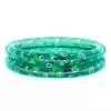 Bestway 51141 opblaasbaar tuinzwembad met 50 ballen, transparant met stippen, 91 cm