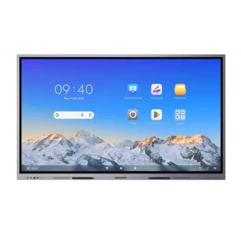 Hikvision DS-D5C86RB/A 86 inch 4K UHD interactief touch-display met Android 11, 8MP camera, 8-voudig microfoonarray, 2×15W luidsprekers