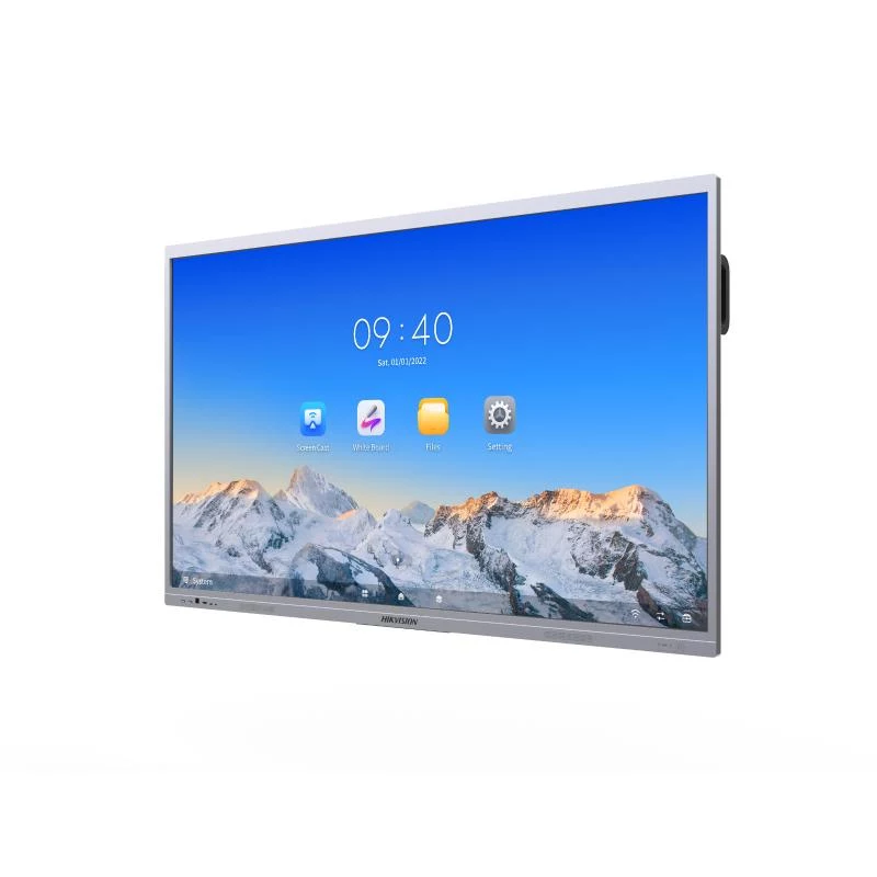 Hikvision DS-D5C86RB/A 86 inch 4K UHD interactief touch-display met Android 11, 8MP camera, 8-voudig microfoonarray, 2×15W luidsprekers