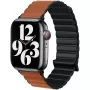 Beline Magnetic Pro armband voor Apple Watch 38/40/41mm zwart/bruin