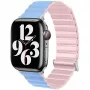 Beline Magnetic Pro armband voor Apple Watch 42/44/45/49mm roze/Sierra Blue