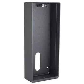 ELFON OPTIMA OP-ON1P-G opbouw glasvezel-splicebox voor SC simplex, LC duplex, E2000 simplex adapter, IP40, grijs