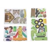 LEAN TOYS 3D constructie puzzel bouwstenen DIY dinosaurus uit elkaar te halen boor