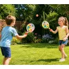 LEAN TOYS kinder badmintonrackets dieren geel roze