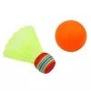 LEAN TOYS kinder badmintonrackets dieren geel roze