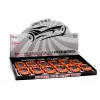 LEAN TOYS sportwagen 1:32 friction drive oranje