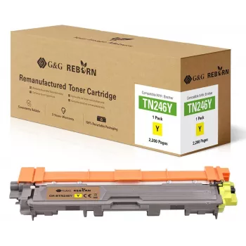 G&G Reborn toner compatibel met Brother TN-246Y