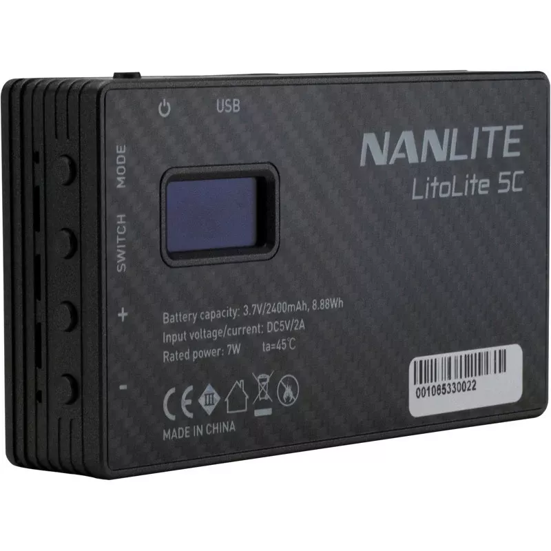Nanlite Litolite 5C RGBWW LED-zaklamp voor in de zak (15-2018)
