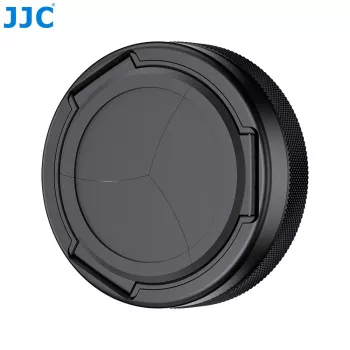 JJC ALC-V1 automatische objectiefdop voor Canon PowerShot V1 - zwart