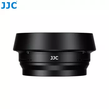 JJC LH-JXHALF zonnekap met 37 mm filteradapterring voor Fujifilm X Half, zwart