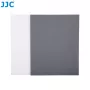 JJC GC Series 2-in-1 set fotografie-kalibratiekaarten – 18% grijskaart & witbalanskaar, 20 x 25 cm, stevig kunststof, met draagband