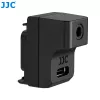 JJC audio-adapter voor Insta360 Ace Pro 2 naar 3,5-mm microfoon + oplader / AD-ACEP2
