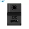 JJC audio-adapter voor Insta360 Ace Pro 2 naar 3,5-mm microfoon + oplader / AD-ACEP2