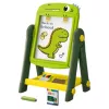 LEAN TOYS dubbelzijdig magnetisch whiteboard-bord dinosaurus groen met accessoires