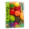 LEAN TOYS fruit snijset met plank en mes, educatief accessoire voor kinderen