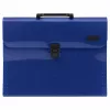 LEAN accordeon-organizer voor documenten, 13 vakken, blauw, A4