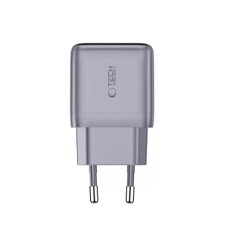 TECH-PROTECT POWERVISION NC45W-GAN 1-poorts netlader PD 45W donkergrijs