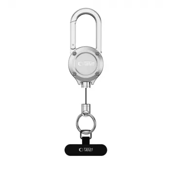 TECH-PROTECT ATH02 Urbanloop diefstalbeveiliging-houder voor AirTag zilver