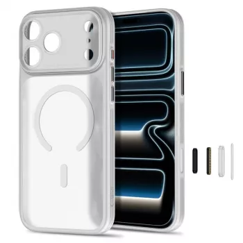 TECH-PROTECT MagPrime MagSafe-hoes voor Apple iPhone 17 Pro / 18 Pro – matgrijs