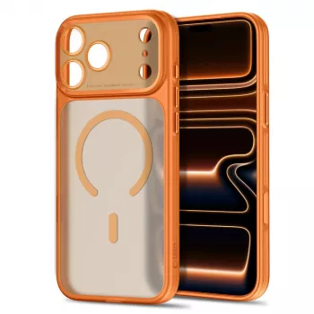 TECH-PROTECT MagPrime MagSafe-hoes voor iPhone 17 Pro Max / 18 Pro Max - mat Cosmic Orange