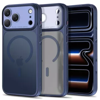 TECH-PROTECT MagPrime MagSafe-hoes voor iPhone 17 Pro / 18 Pro, mat donkerblauw