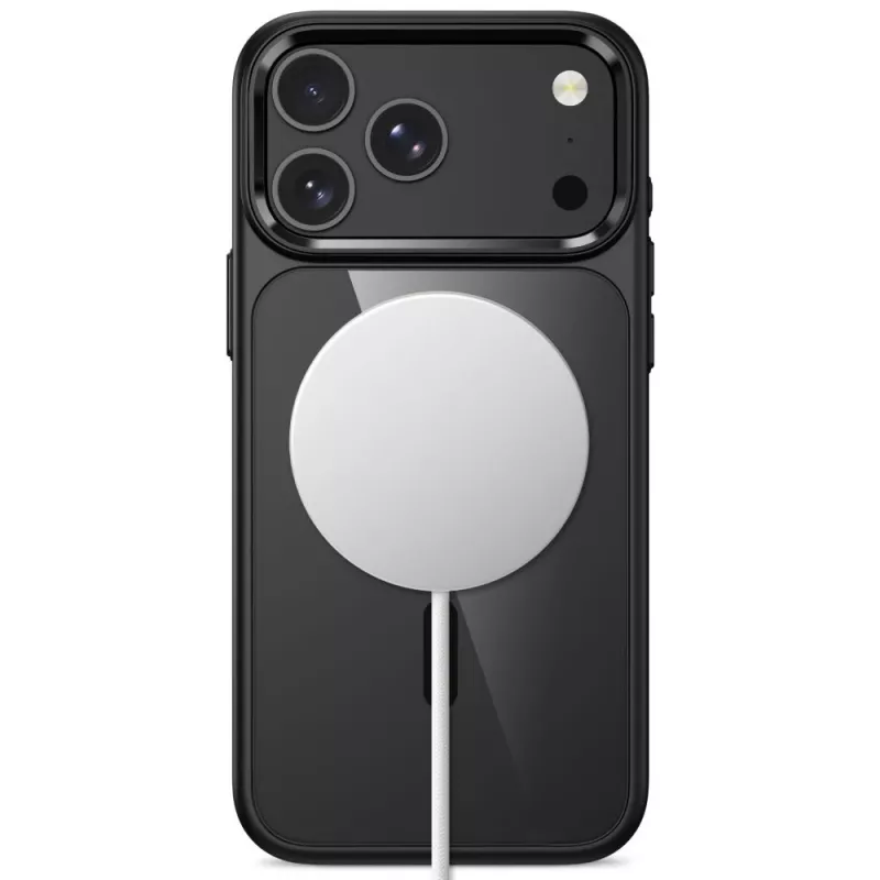 Tech-Protect Magmat MagSafe-hoes voor iPhone 17 Pro / 18 Pro zwart/transparant