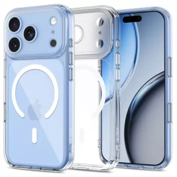 Tech-Protect MagPeak MagSafe clear case voor iPhone 17 Pro Max / 18 Pro Max