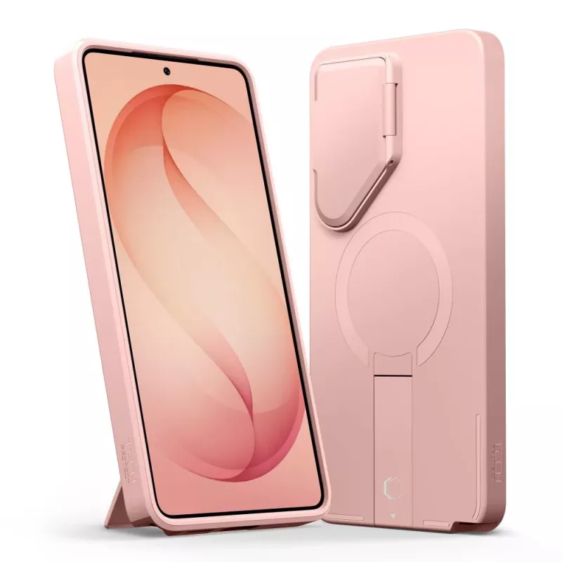 TECH-PROTECT Kevlar Aura MagSafe-hoes voor Samsung Galaxy S26 Ultra - roze