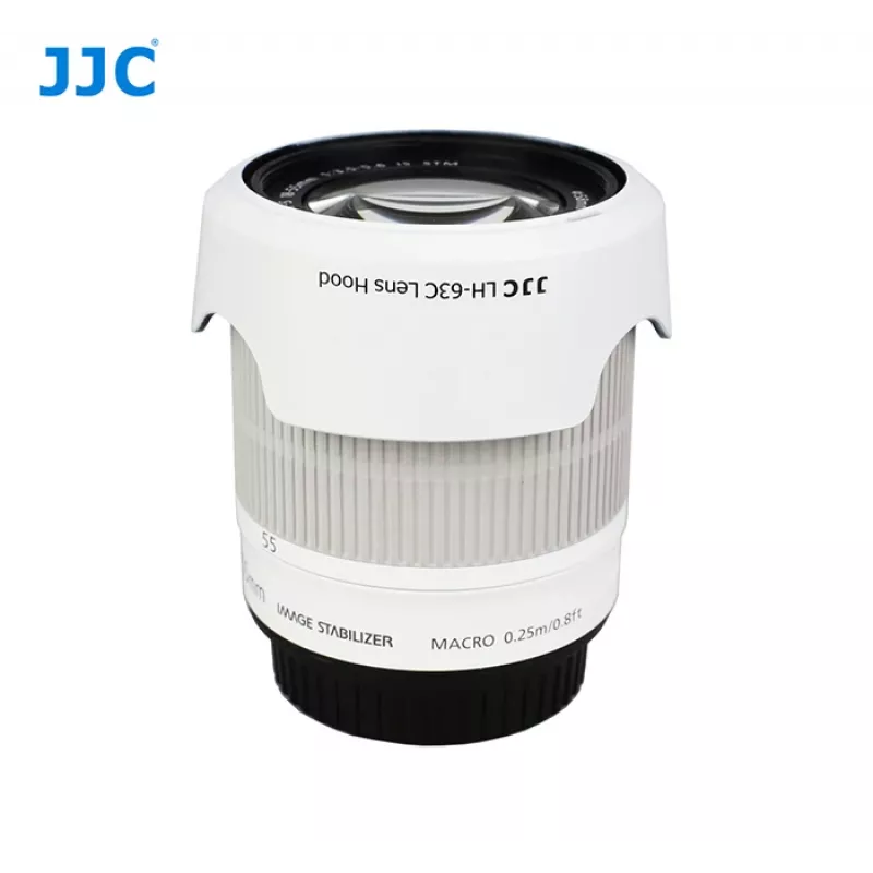 JJC EW-63C zonnekap voor Canon EF-S 18-55mm - wit