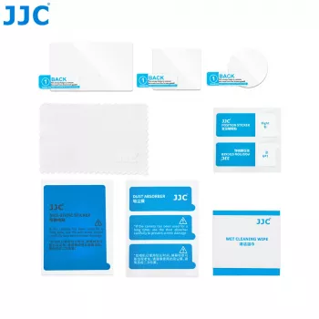 JJC gehard glas set voor display en lens voor DJI Osmo Action 6 (3-pack)