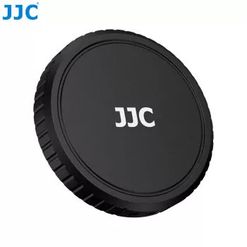 JJC LRR-OA6K2 objectiefdop & sierring-set voor DJI Osmo Action 6 (zwarte dop, rode & blauwe ringen)