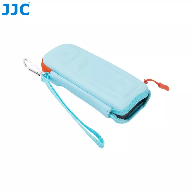 JJC HSCC-OP4S hardcase EVA etui voor DJI Osmo Pocket 4 / 3 - blauw