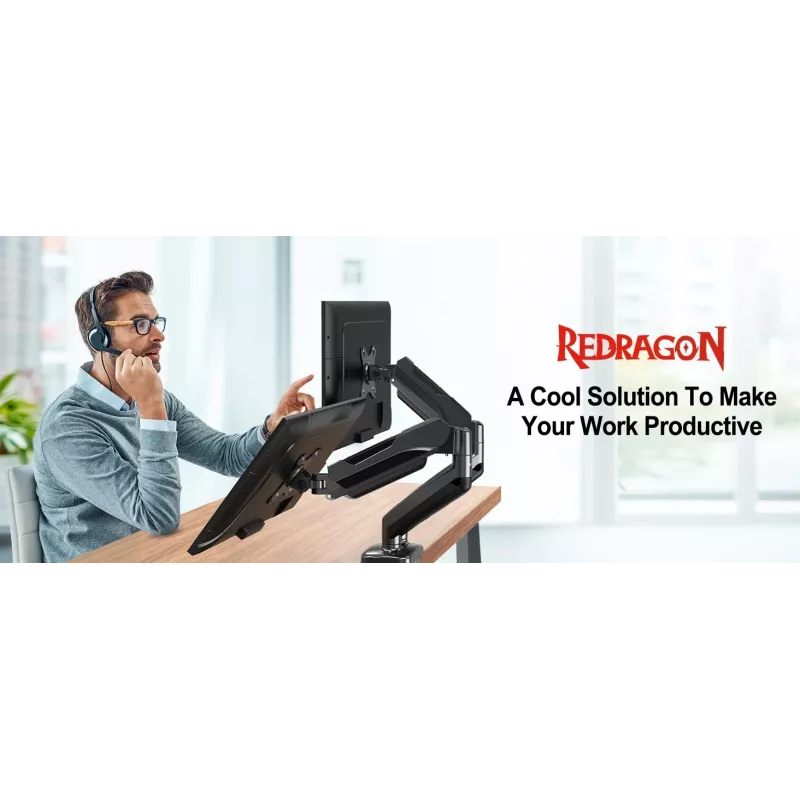 Redragon GMK-915 condensator USB-microfoon met statief