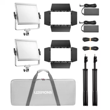 Godox Litemons LP400R 2x kit LED-paneel RGB