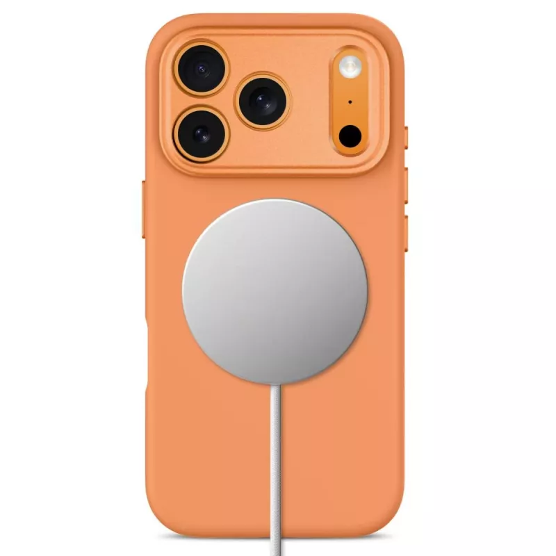 TECH-PROTECT UNIQ MagSafe CC hoesje voor iPhone 17 Pro Max / 18 Pro Max - Cosmic Orange