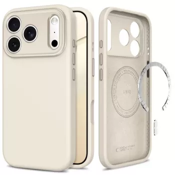 TECH-PROTECT UNIQ MagSafe Clear Case voor iPhone 17 Pro / 18 Pro titanium