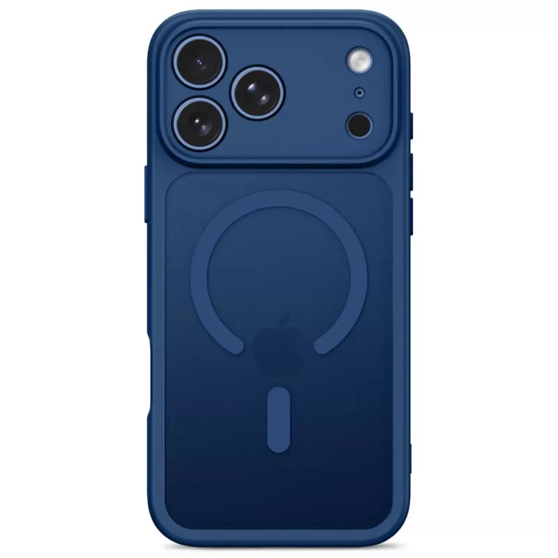 Tech-Protect Basicmag MagSafe-hoesje voor iPhone 17 Pro Max / 18 Pro Max - mat donkerblauw
