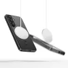 Tech-Protect Magflex MagSafe Galaxy S25 Edge hoes glanzend zwart