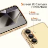 Tech-Protect Magflex MagSafe Samsung Galaxy S25 Edge hoes shiny gold