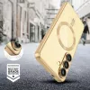 Tech-Protect Magflex MagSafe Samsung Galaxy S25 Edge hoes shiny gold