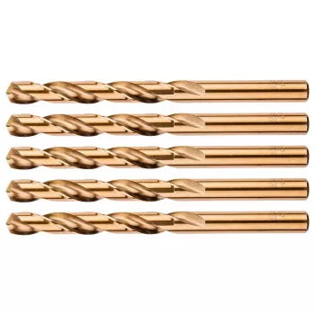 NEO TOOLS HSS-Co cobalt metaalboor 10,0 mm, 5-pack