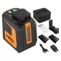 NEO TOOLS 75-144 Green Beam 5-lijnen laserwaterpas 20 m met magneetbevestiging en koffer