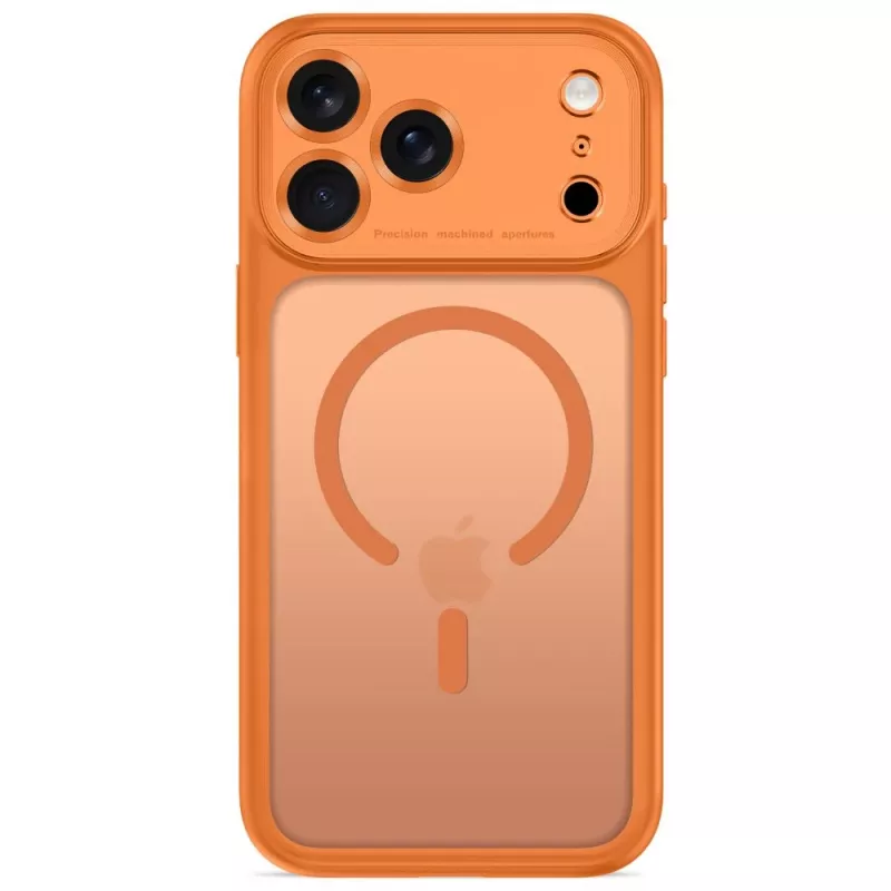 TECH-PROTECT MagPeak MagSafe-hoes voor iPhone 17 Pro Max / 18 Pro Max, mat Cosmic Orange