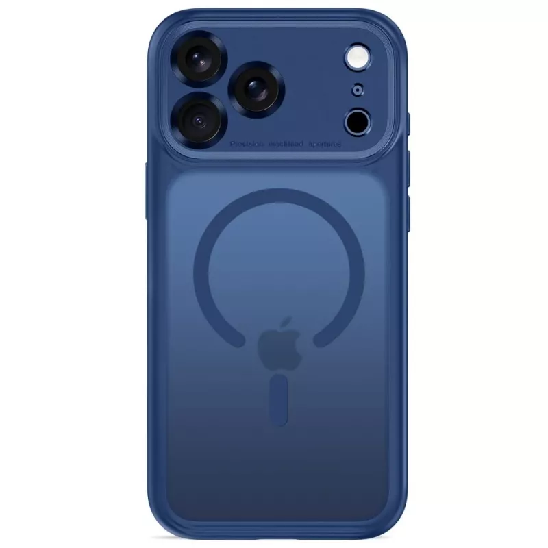 TECH-PROTECT MagPeak MagSafe-hoes voor iPhone 17 Pro / 18 Pro - mat diepblauw