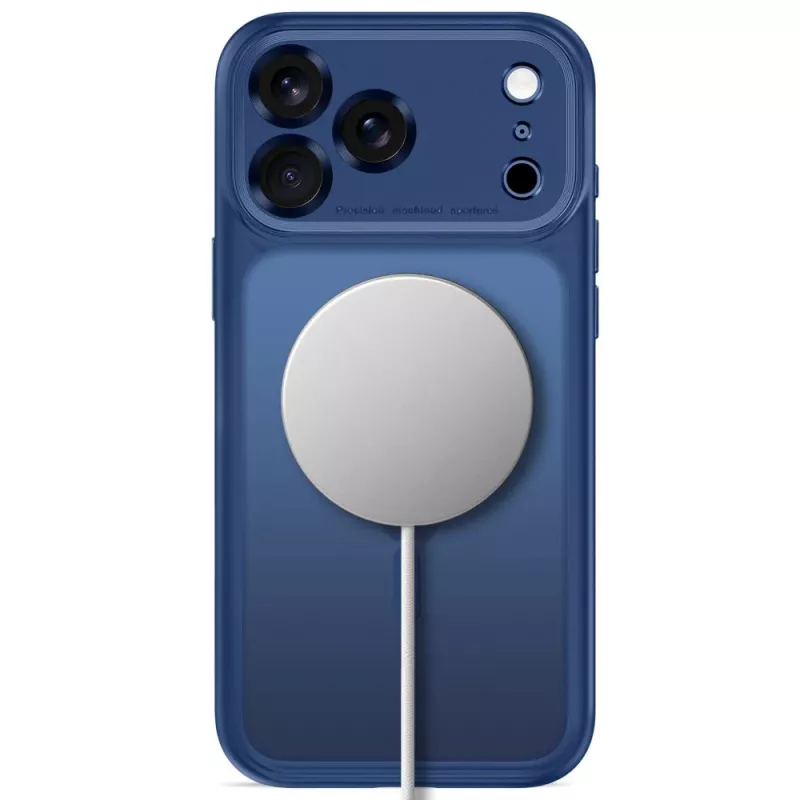 TECH-PROTECT MagPeak MagSafe-hoes voor iPhone 17 Pro / 18 Pro - mat diepblauw