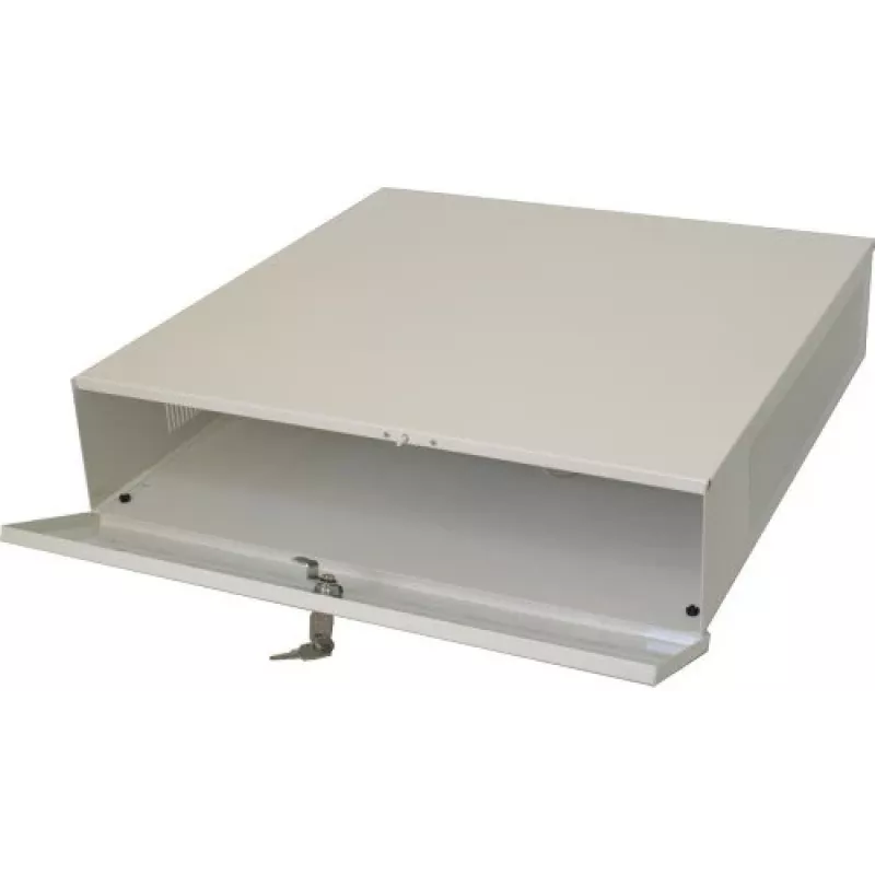 Pulsar AWO471 DVR/NVR stalen behuizing met slot, zwart