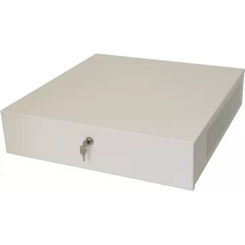 Pulsar AWO471 DVR/NVR stalen behuizing met slot, zwart