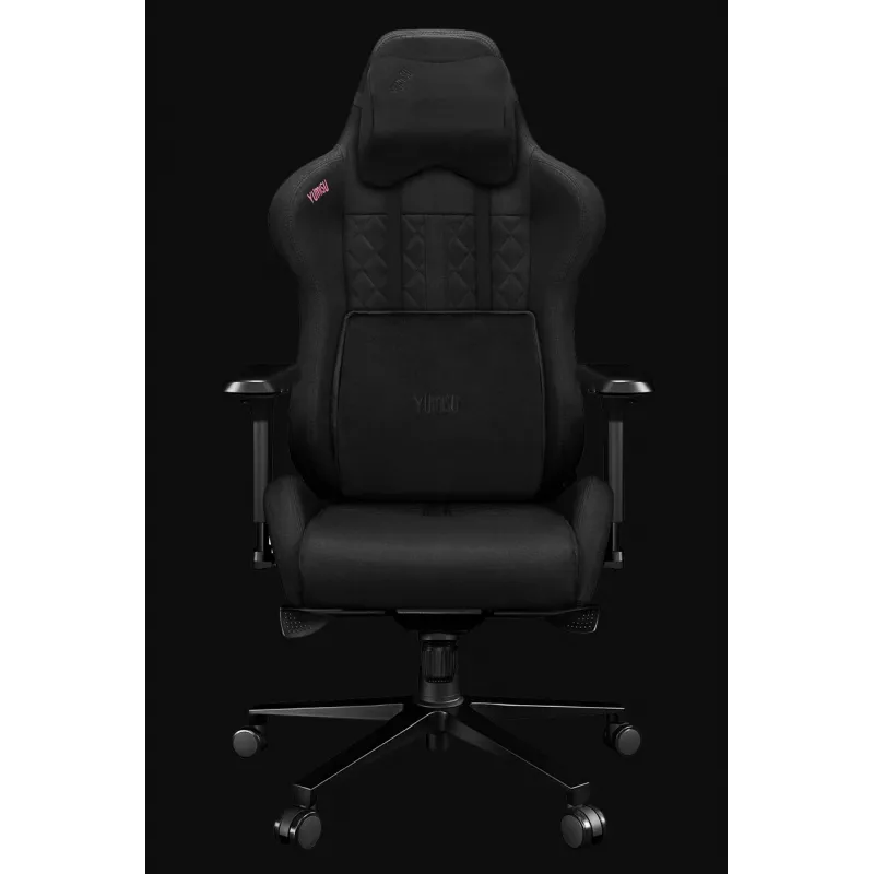 Yumisu Y-2050-GB-M gamingstoel zwarte stof